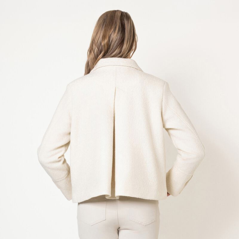 B Essentials Pleat Back Jacket image number 5
